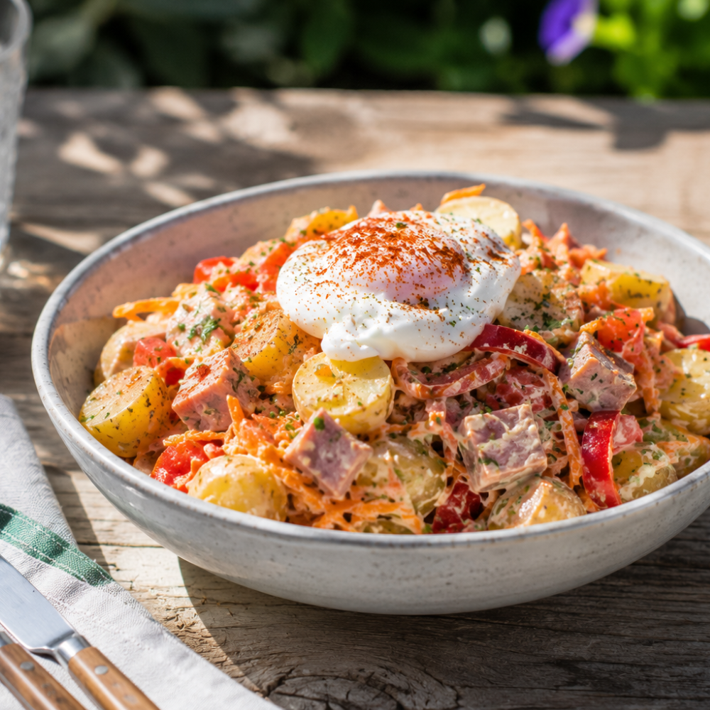 Salade de pommes de terre gourmande