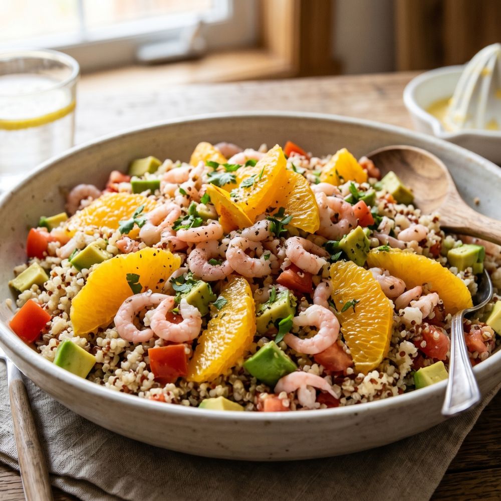 Salade de quinoa et agrumes