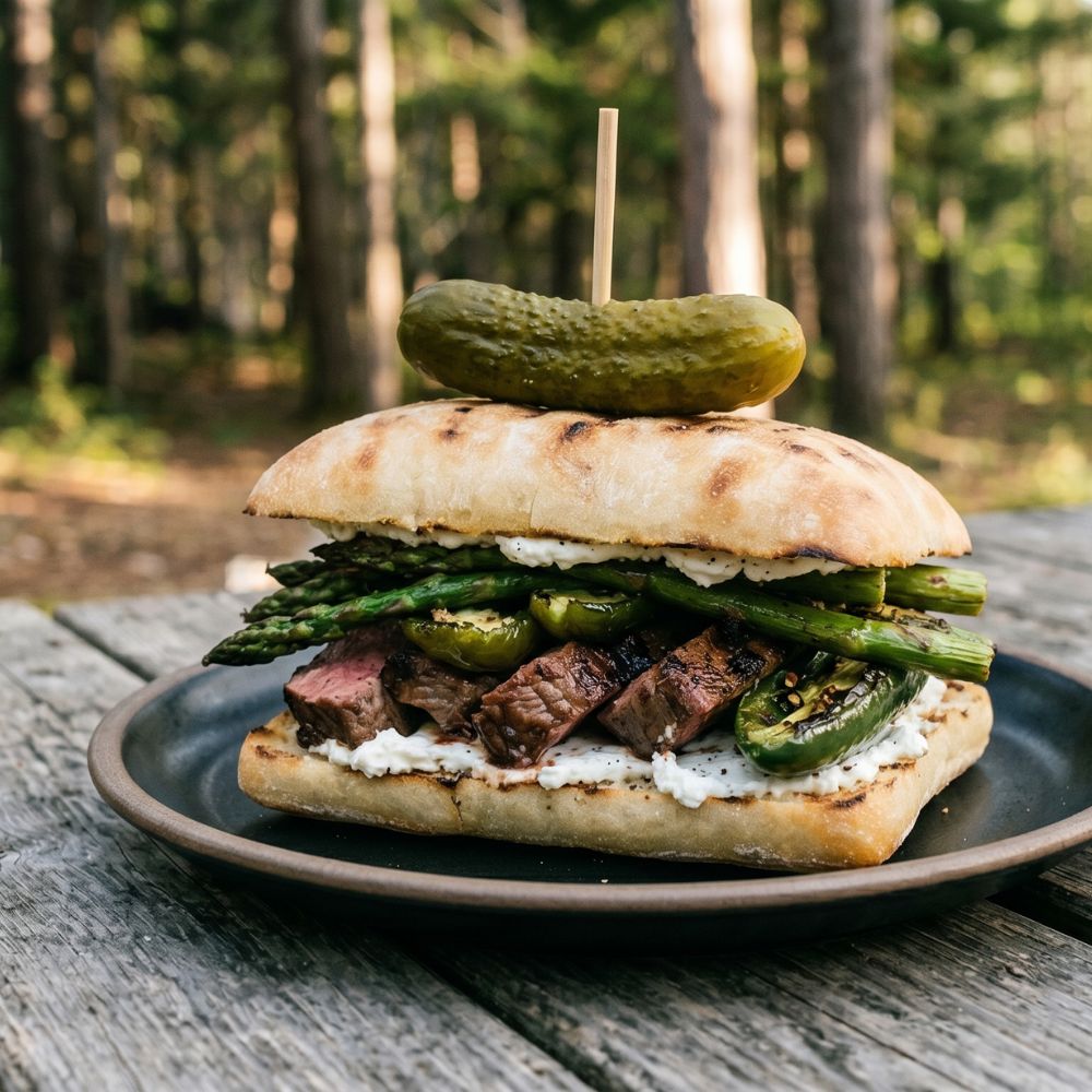 Sandwich roi du camping