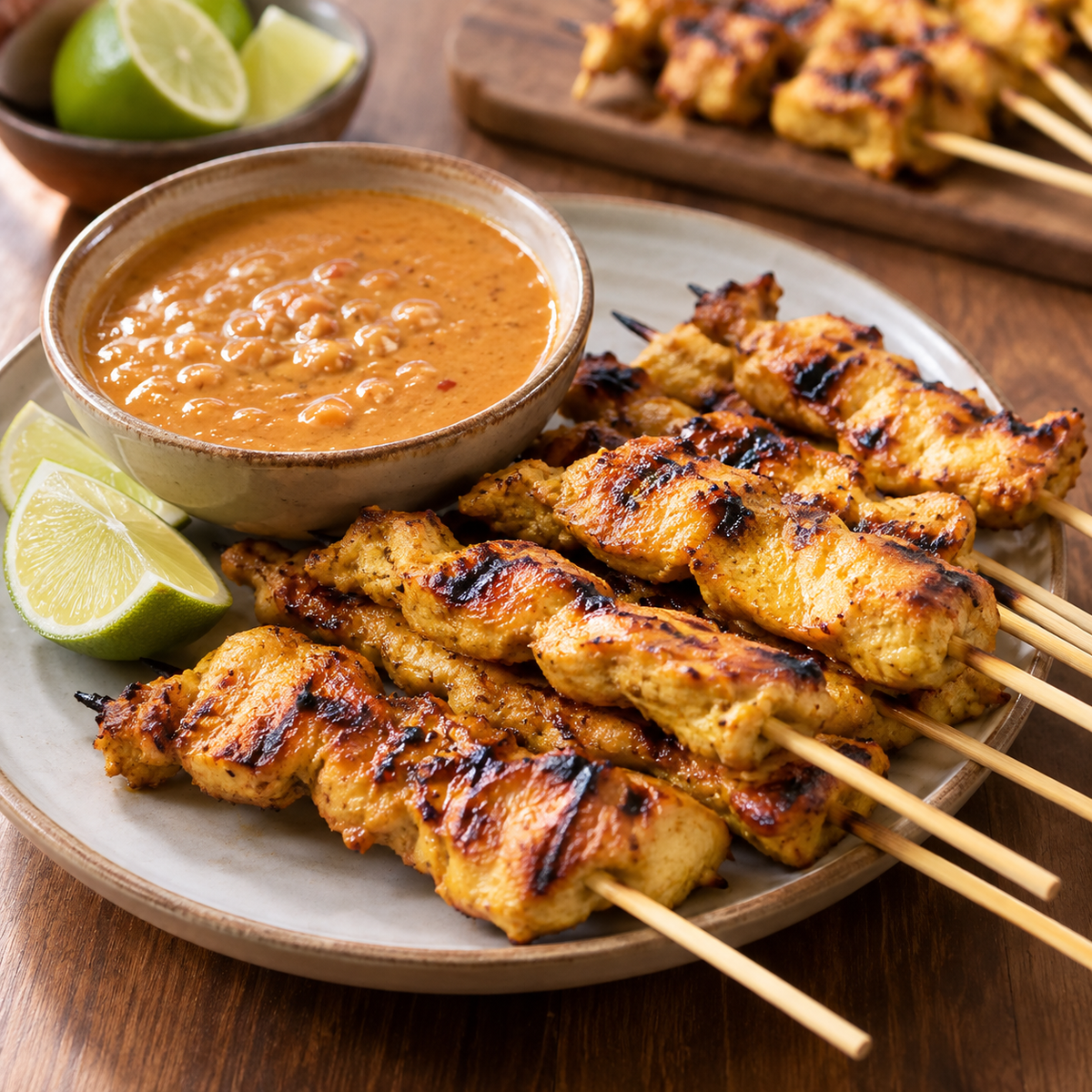 Satay de poulet