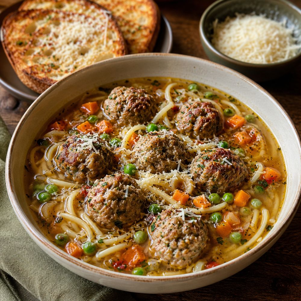 Soupe aux boulettes