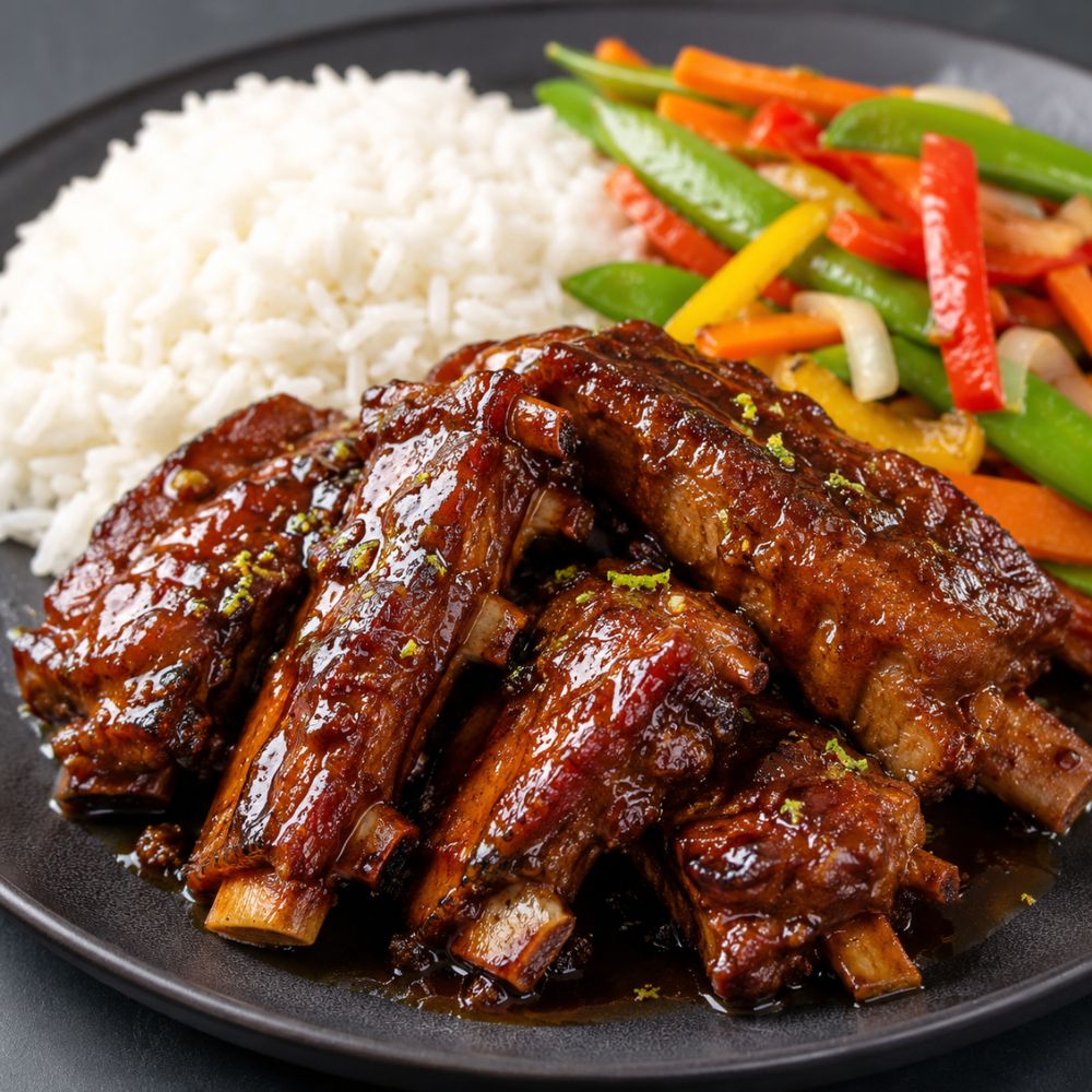 Spare ribs façon buffet