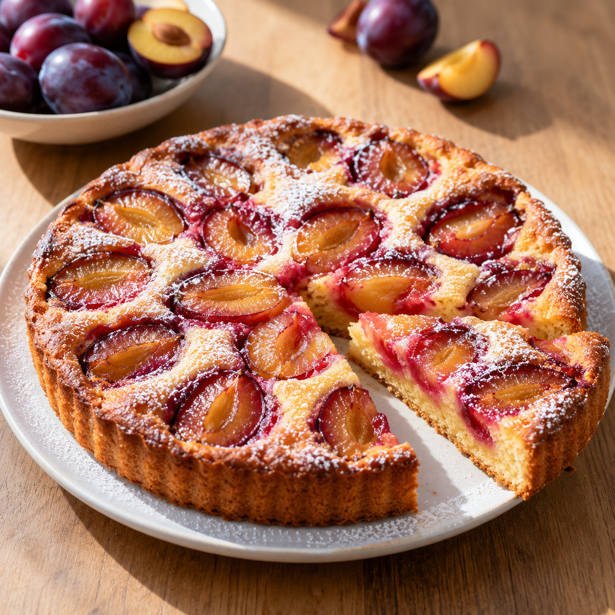 Tarte Suisse aux Prunes