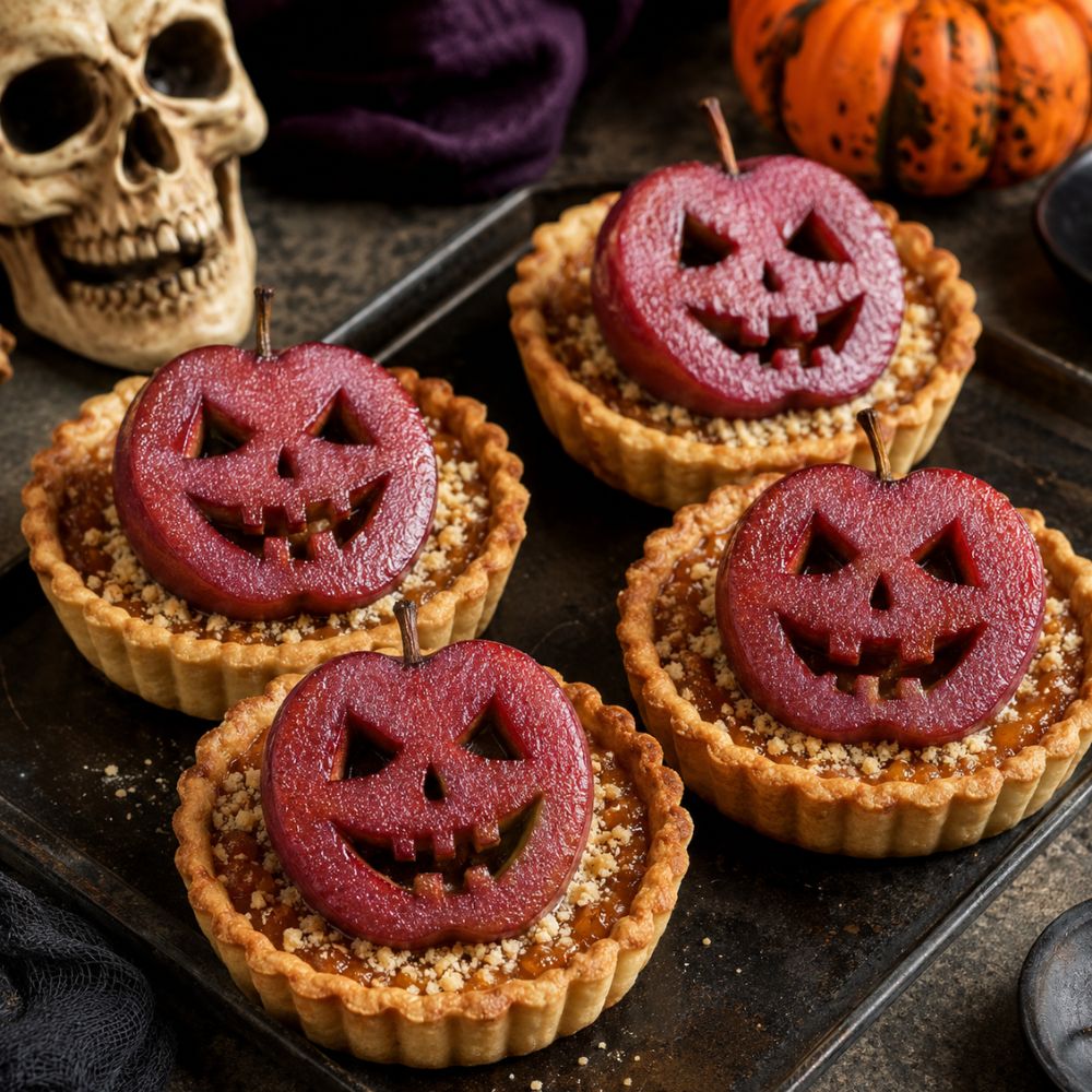 Tartelettes à la pomme terrifiantes