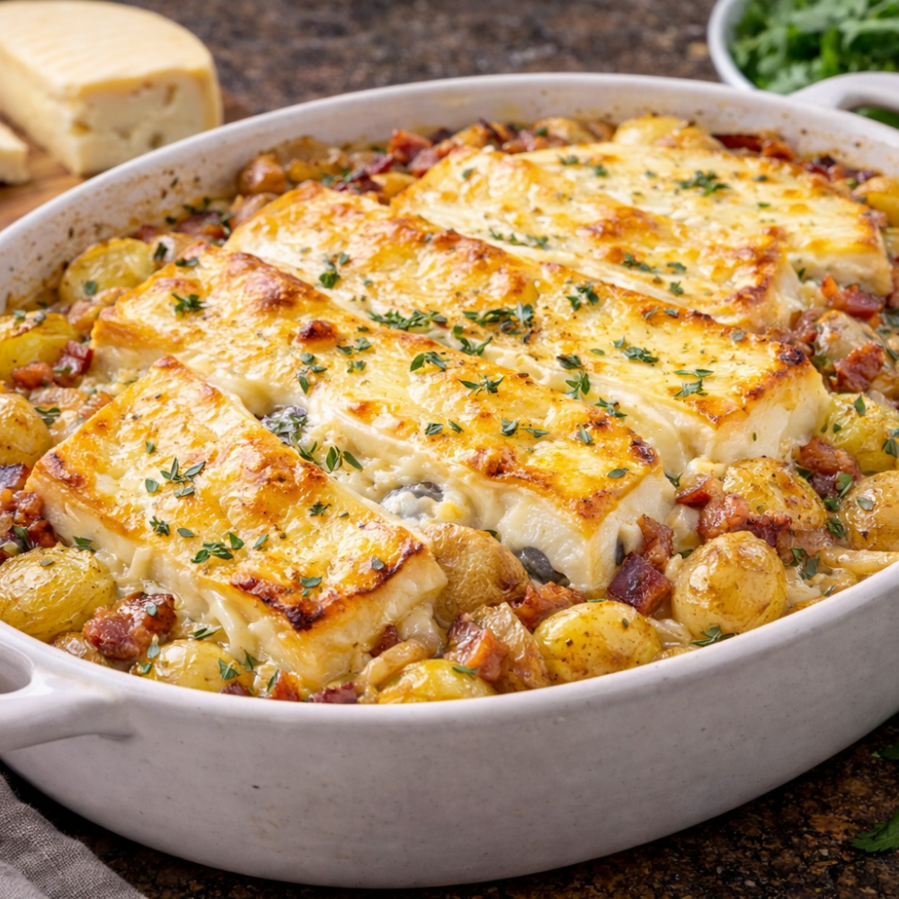 Tartiflette à la Québecoise