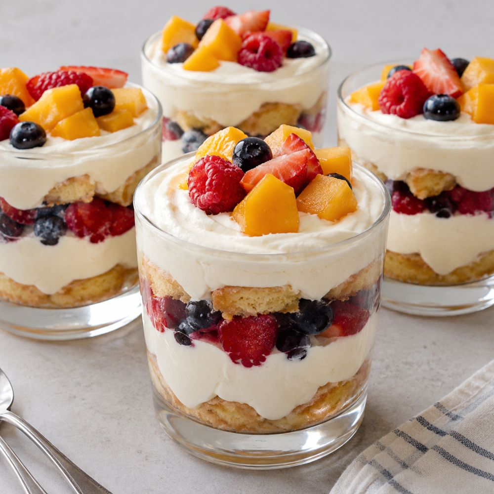 Tiramisu aux petits fruits