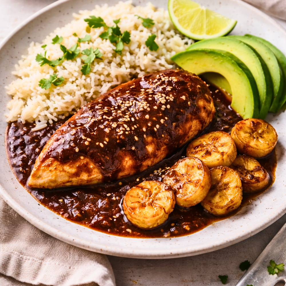 Poulet mole