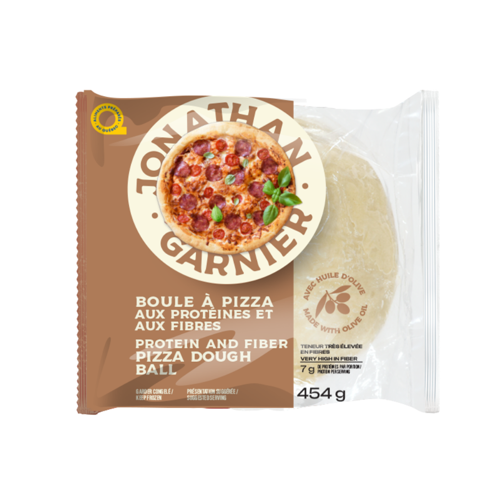Boule à pizza aux protéines et aux fibres