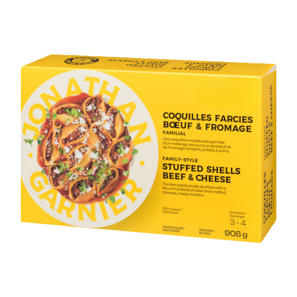 Coquilles farcies bœuf et fromage familial