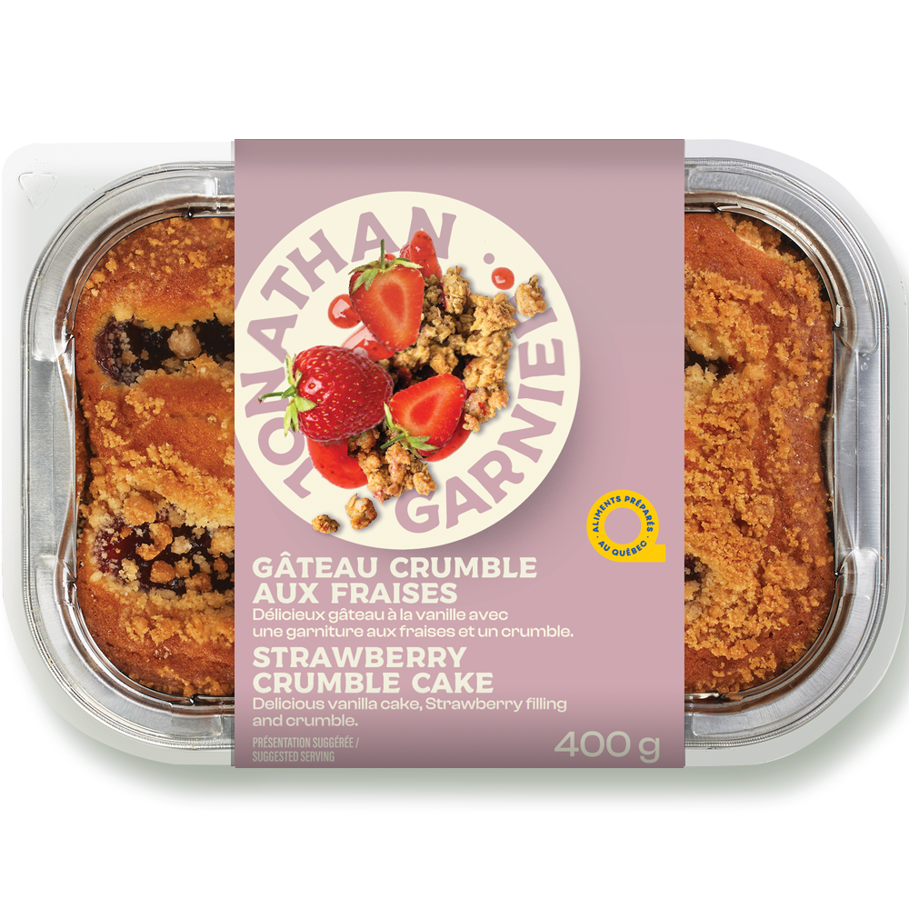 Strawberry Crumble Cake