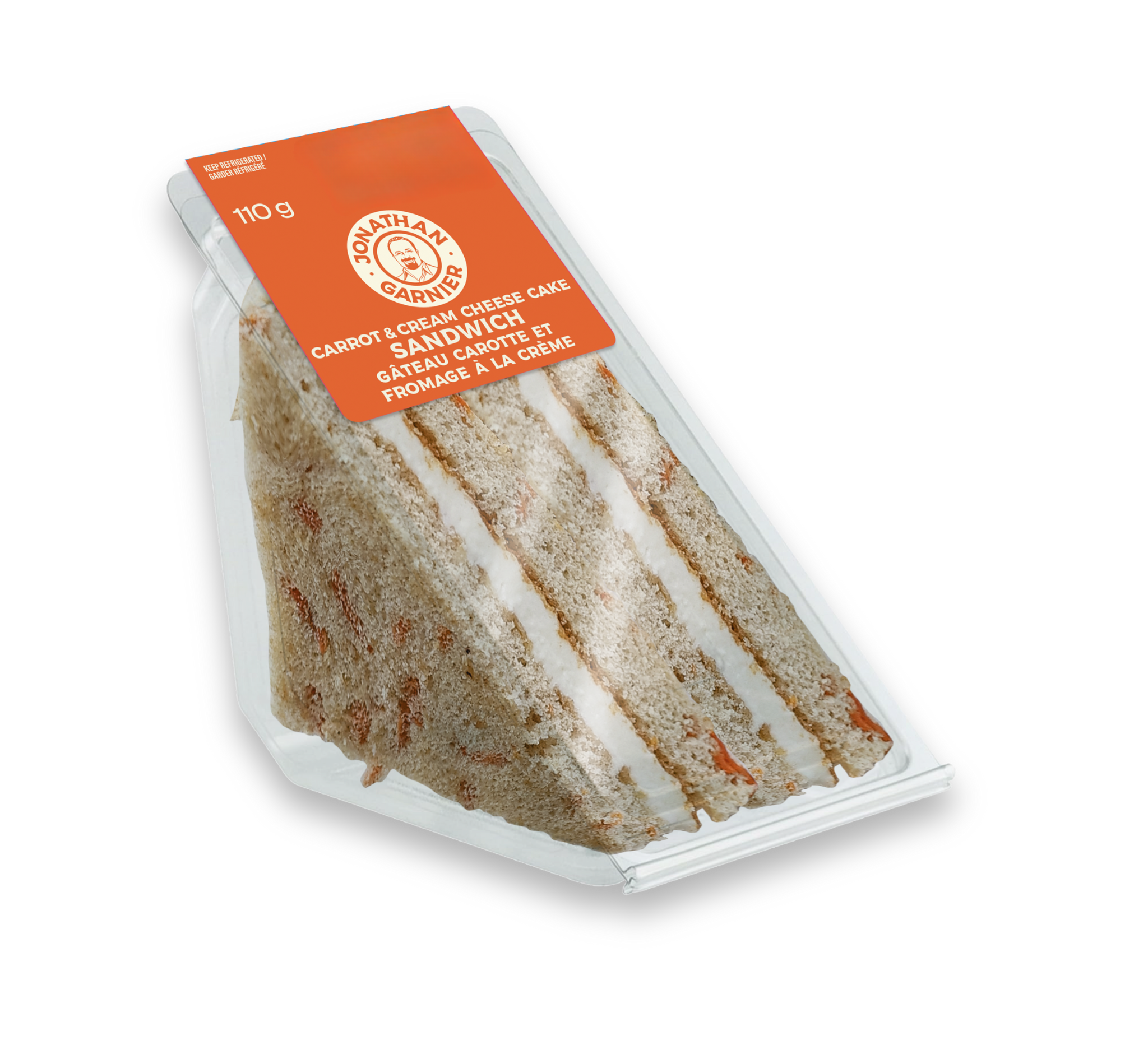 Gâteau Sandwich Carotte et Fromage à la crème