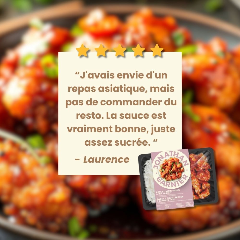 Pollo in agrodolce e riso al gelsomino